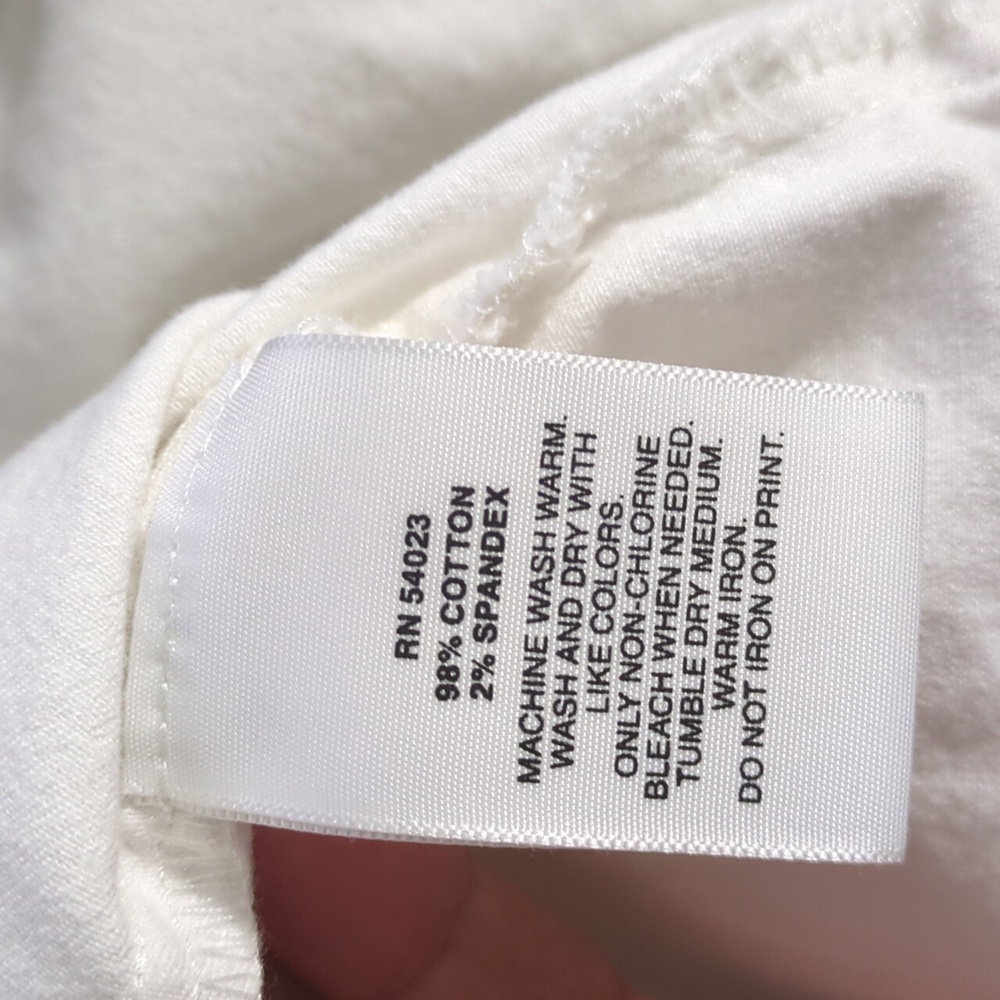 Gap Kids White Denim Jacket XXL - Picture 4 of 4